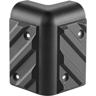 ADAM HALL  - Coin d'enceinte empilable chevrons - plastique noir