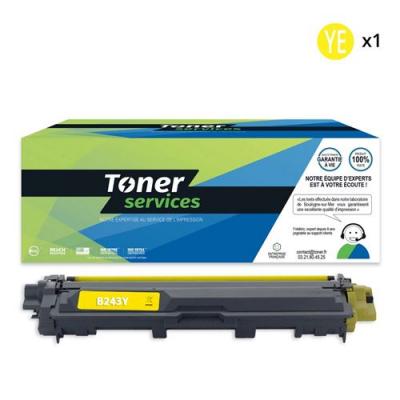 TONER SERVICES Compatible Brother TN 243Y Jaune