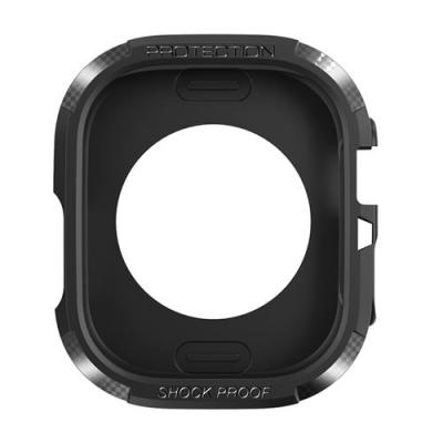 AVIZAR Coque Apple Watch 8 7 41mm Et 6 5 4 2 40mm Et 3 2 1 38mm Fibre De Carbone Noir
