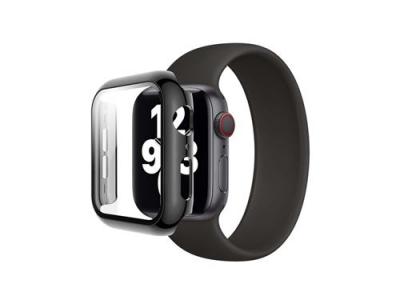 AVIZAR Eko Coque Apple Watch 44mm Noir Transparent
