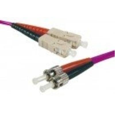  Cordon duplex om3 50 125 violet sc st - 15m 