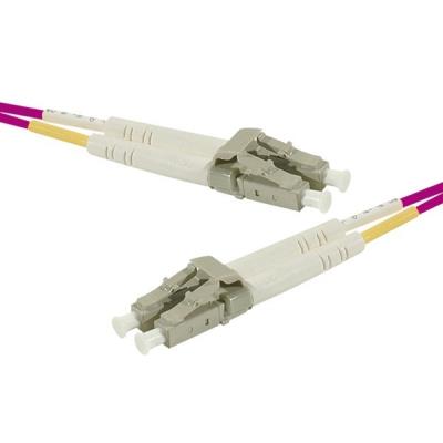 GENERIQUE Cordon duplex om4 50 125 rose lszh lc lc - 15m