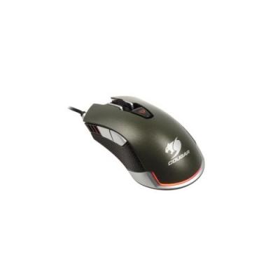 COUGAR  530M - Souris - optique - 6 boutons - filaire - USB - vert kaki 