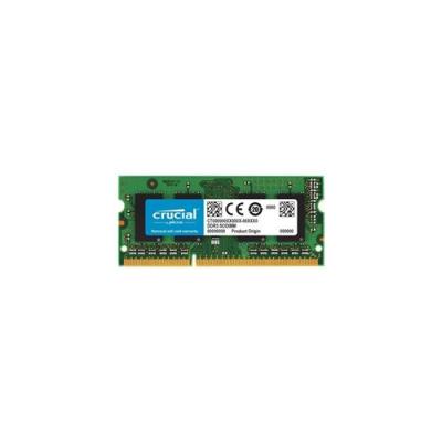  Crucial - DDR3L - module - 4 Go - SO DIMM 204 broches - 1600 MHz / PC3-12800 - CL11 - 1.35 V - m&eacute;moire sans tampon - non ECC 