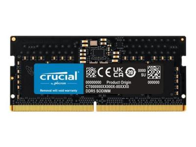 MICRON TECHNOLOGY Ct8g48c40s5t 8go ddr5 4800 pc38400 CT8G48C40S5T 
