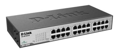  D-Link DES-1024D Switch 24 ports Ethernet 10/100mbps - Id&eacute;al Partage de Connexion et Mise en R&eacute;seau Small/Home Office 