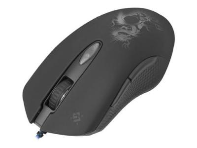 DEFENDER  Sky Dragon GM-090L - Souris - optique - 6 boutons - filaire - USB - noir 