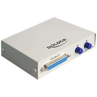 DELOCK Switch parall&egrave;le 2 ports  1982656 beige