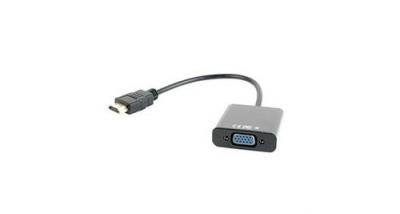GENERIQUE Distingu&eacute; adaptateur hdmi vers vga gembird a-hdmi-vga-03 1080 px 60 hz noir 