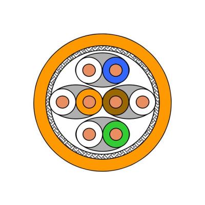  Draka UC900 HS23 - c&acirc;ble en vrac - 500 m - orange