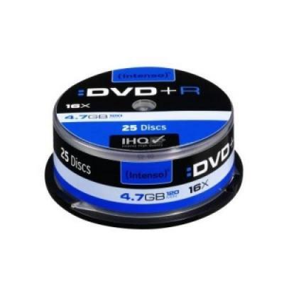  Intenso - 25 x DVD+R - 4.7 Go 16x - spindle 