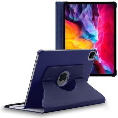 EBESTSTAR Housse pour iPad Air (2020) 10.9, iPad Air 4 Support Rotatif 360 PU Cuir , Bleu Fonc&eacute;