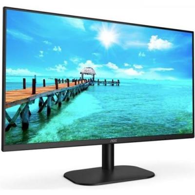 AOC Ecran Ordinateur - Moniteur PC -  27B2H/EU - 27 FHD 75Hz - Dalle IPS - 4ms - VGA / HDMI