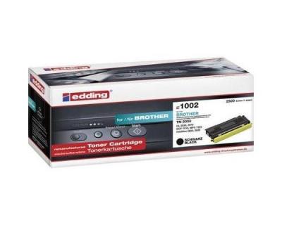 EDDING  toner remplace brother tn-2000 compatible noir 2500 p 18-1002