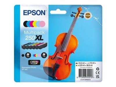 EPSON  250XL (C13T16P84010) - 6 couleurs - Cartouche d'encre - Grande capacit&eacute;