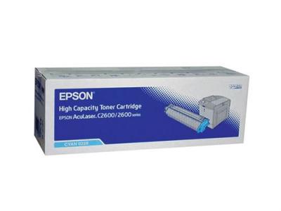  Epson - Cyan - original - cartouche de toner - pour AcuLaser 2600DN, 2600DTN, 2600N, 2600N+, 2600TN, C2600DN, C2600DTN, C2600N 