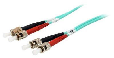 EQUIP Cable Fibre Optique Multimode St/st Om3 50/125 Lsoh 2 M Bleu