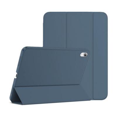 EVETANE  Etui &agrave; rabat pour Ipad 10.9'' 10&egrave;me G&eacute;n&eacute;ration (2022) Bleu