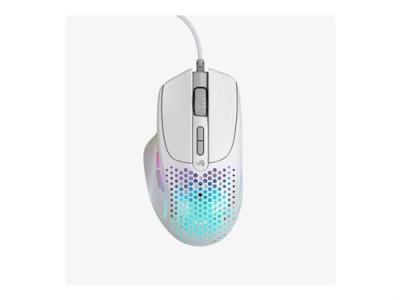 GLORIOUS PC GAMING RACE Glorious Model I 2 - Souris - ergonomique - optique - 9 boutons - filaire - USB - blanc