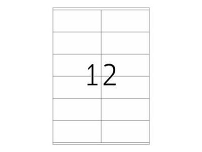 HERMA   etiquette universelle premium, 105 x 48 mm, blanc noir 