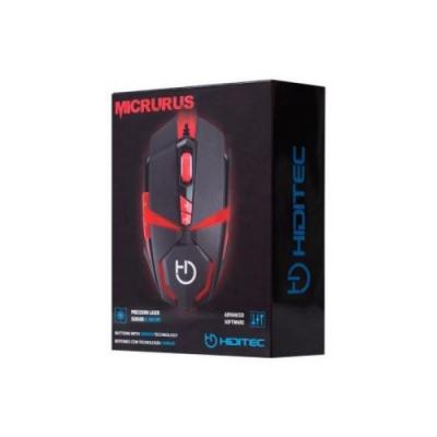 HIDITEC  MICRURUS - Souris - ergonomique - laser - filaire - USB