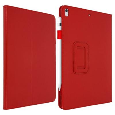 AVIZAR Housse iPad Pro 10.5 / iPad Air 3 2019 Etui &agrave; Clapet Rouge support vid&eacute;o