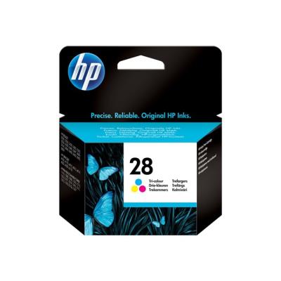 HP  28 - couleur (cyan, magenta, jaune) - originale - cartouche d'encre 
