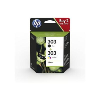 HP Multipack  303 (3YM92AE) pour , noir / color&eacute;