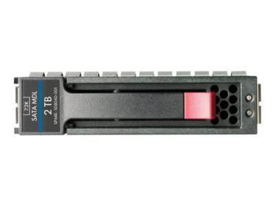 HP E Midline - Disque dur - 2 To - &eacute;changeable &agrave; chaud - 3.5"" - SATA 3Gb/s - 7200 tours/min 