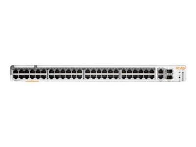 HP E Networking Instant On 1960 48G 40p Class4 8p Class6 PoE 2XGT 2SFP+ 600W Switch - Commutateur - G&eacute;r&eacute; - 48 x 10/100/1000 + 2 x 10 Gigabit SFP+ + 2 x 100/1000/10GBase-T - Montable sur