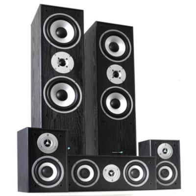 LTC  AUDIO E1004BL Enceintes Home Theater 5.0 - Noir