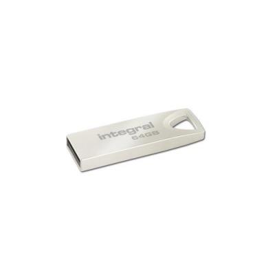 INTEGRAL EUROPE Integral Metal ARC - Cl&eacute; USB - 64 Go - USB 2.0