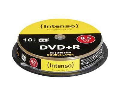  Intenso - 10 x DVD+R DL - 8.5 Go (240 minutes) 8x - spindle 