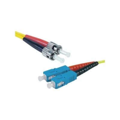 CUC Jarreti&egrave;re optique duplex monomode OS2 9/125 SC-UPC/ST-UPC jaune - 3 m 