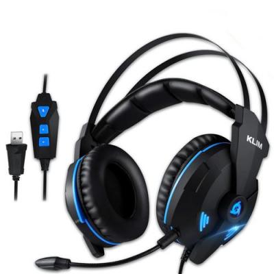 KLIM  impact v2 - casque gamer usb - son 7.1 surround