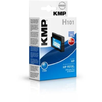  KMP H80 ink cartridge cyan compatible with HP CN 046 AE
