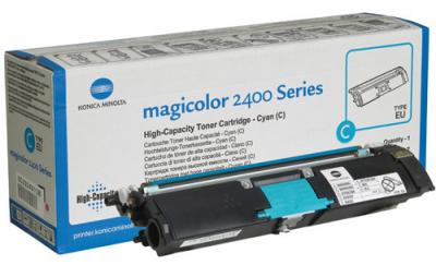 KONICA MINOLTA Toner cyan  haute capacit&eacute; pour Magicolor 2400W (A00W332)
