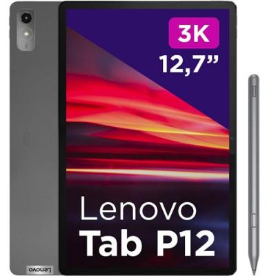 LENOVO  Tab P12 Tablet Android 12.7 3K 256GB 8GB RAM Grigio con Pennino