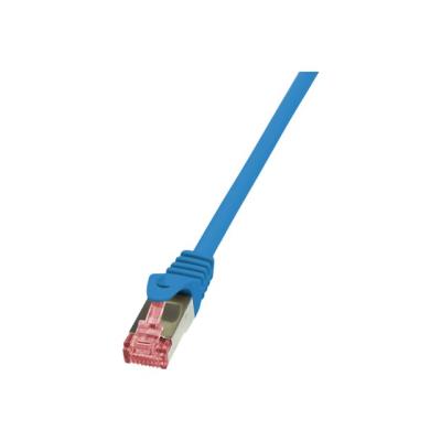 LOGILINK C&acirc;ble r&eacute;seau RJ45 CAT 6 S / FTP  - 2 connecteurs RJ45 - 1 m - Bleu - CQ2036S