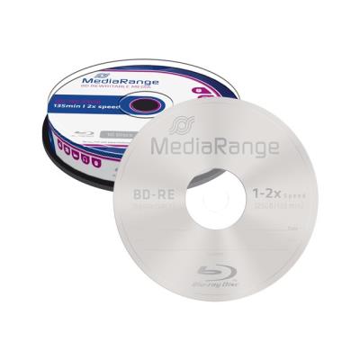 Mediarange Blu-ray vierge BD-RE 2x 25Go (Boite de 10)