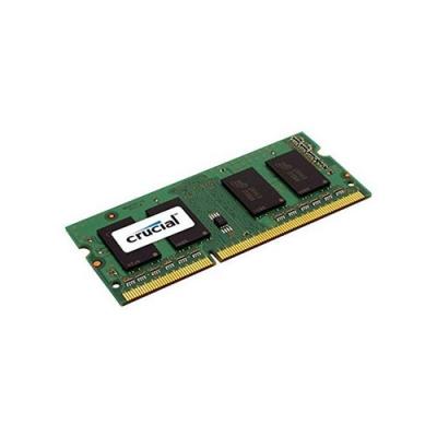  Crucial - DDR3L - module - 4 Go - SO DIMM 204 broches - 1600 MHz / PC3-12800 - CL11 - 1.35 V - m&eacute;moire sans tampon - non ECC 