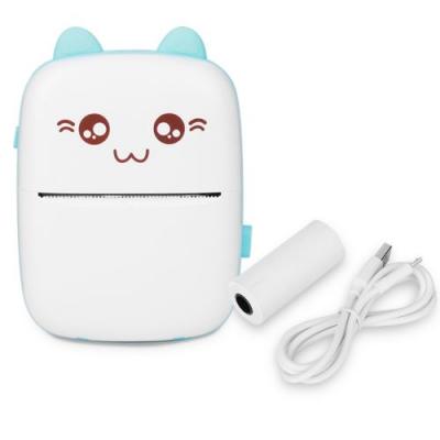 GENERIQUE Mini Imprimante Photo Bluetooth P&eacute;ripage sans fil Bleu 