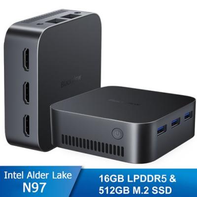 BLACKVIEW  MP80 (Mini PC - Intel N95 - 512 Go ROM, 16 Go RAM) Noir - Neuf