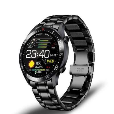  Montre Connect&eacute;e Chronus C2 IP68 &Eacute;tanche Homme-Noir-Chronus 