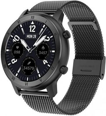 CHRONUS Montre Connect&eacute;e DT89 Femme Etanche-Noir- 