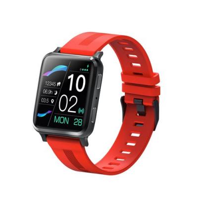 CHRONUS Montre Connect&eacute;e F30 Fitness Tracker IP67 Etanche-Rouge- 