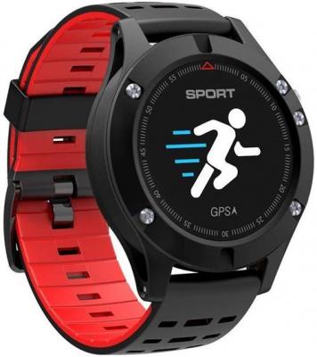 CHRONUS Montre Connect&eacute;e  F5 IP68 &Eacute;tanche-Rouge- 