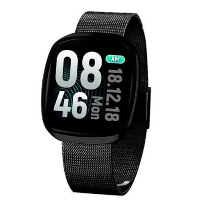 CHRONUS Montre Connect&eacute;e  GT103L IP67 &Eacute;tanche Fitness Tracker-Noir- 