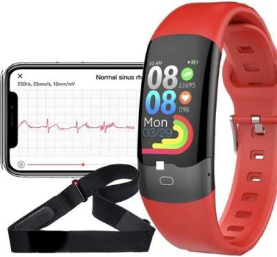  Montre Connect&eacute;e Chronus H02 &Eacute;tanche Fitness Tracker-Rouge-Chronus 