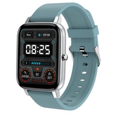 CHRONUS Montre Connect&eacute;e  H80 Fitness Tracker IP67 &Eacute;tanche-Bleu- 